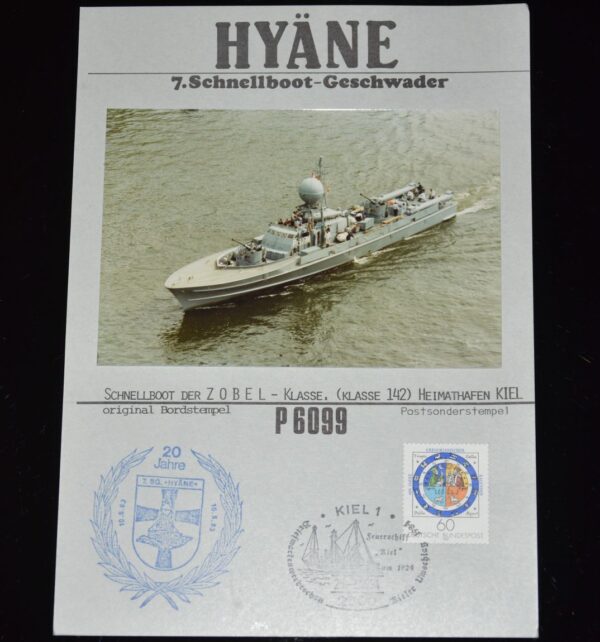 "Hyäne" - Schiffsinformationen 1984