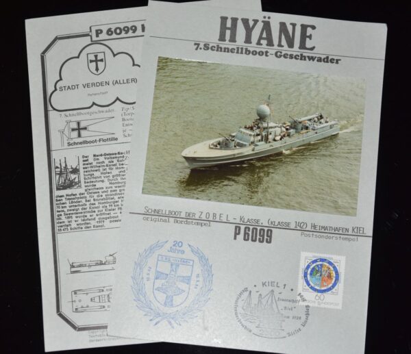 "Hyäne" - Schiffsinformationen 1984 – Bild 2