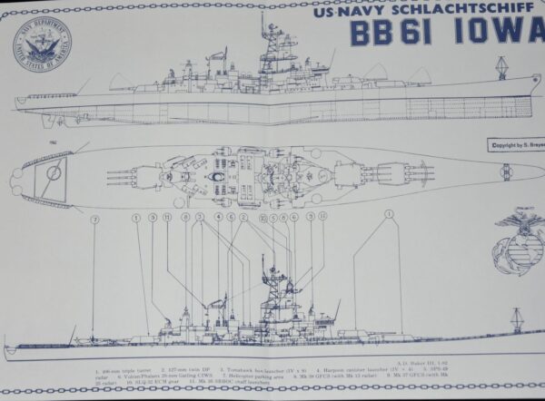 "Iowa" - Kieler Woche 1989 – Bild 3