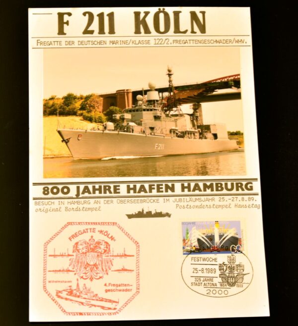 "Köln" - 800 Jahre Hafen Hamburg 1989