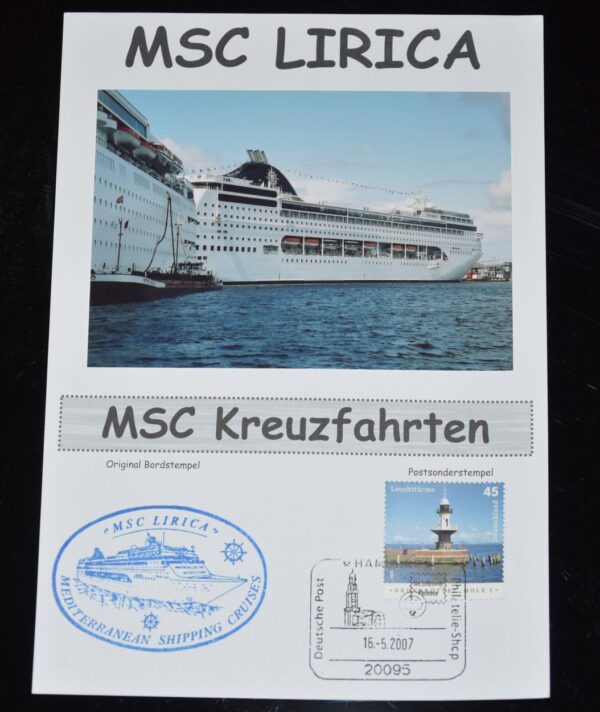 "Lirica" - Schiffsinformationen 2007