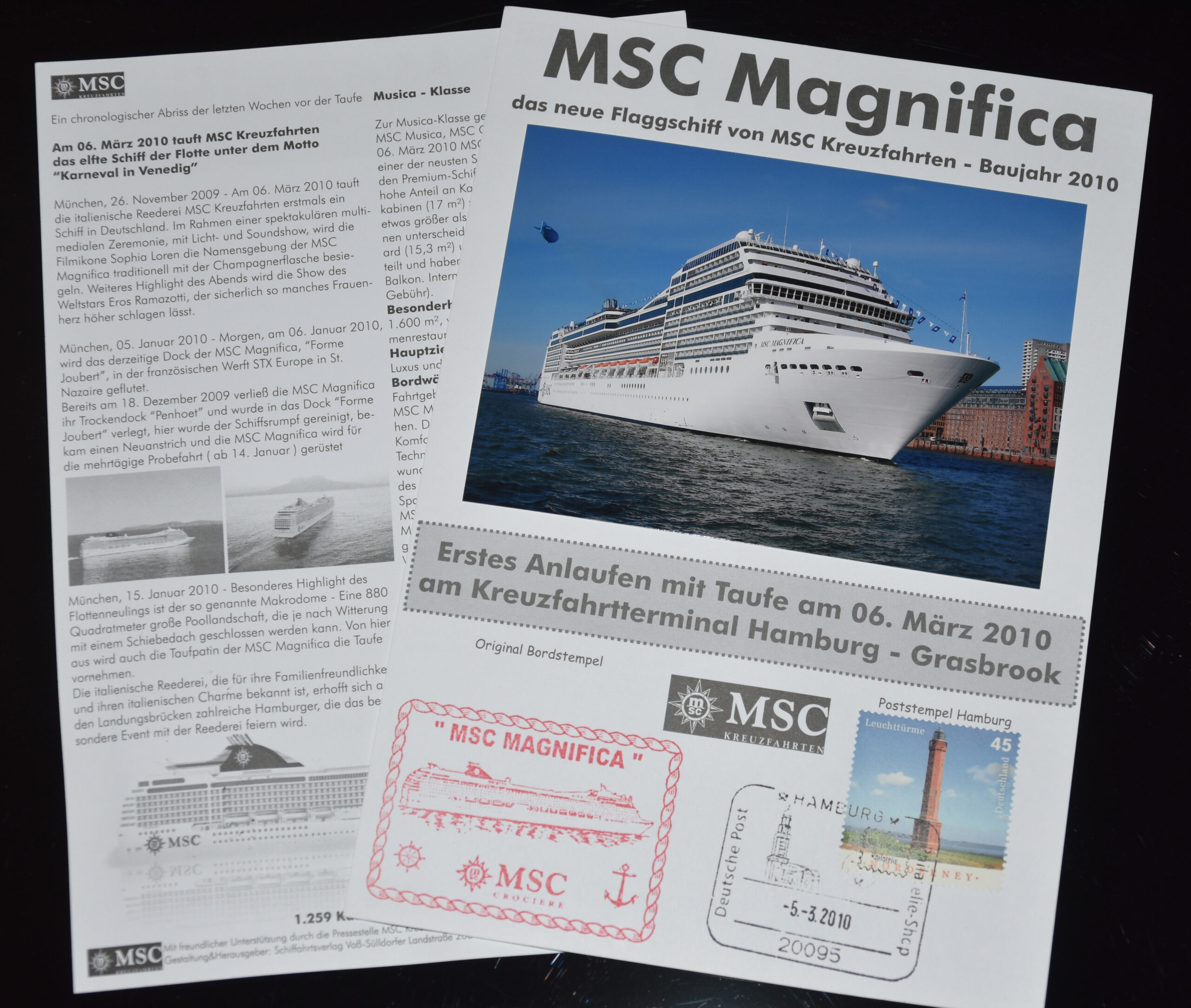 Die MSC Magnifica…