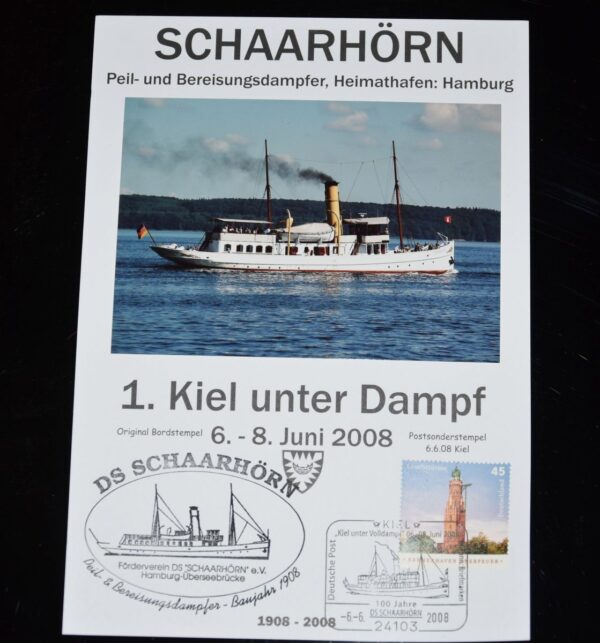 "Schaarhörn" - 1. Kiel unter Dampf 2008