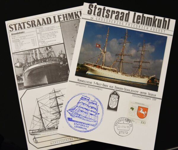 "Statsraad Lehmkuhl" - Bremerhaven 1994 – Bild 2