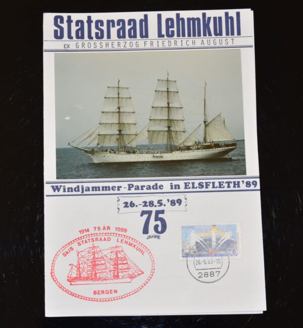 "Statsraad Lehmkuhl" - Elsfleth 1989