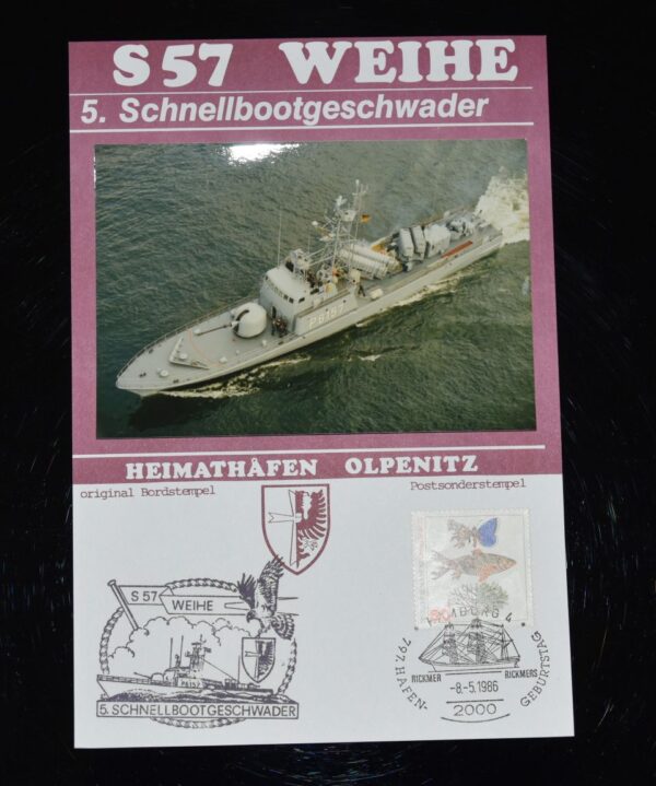 "Weihe" - Schiffsinformationen 1986