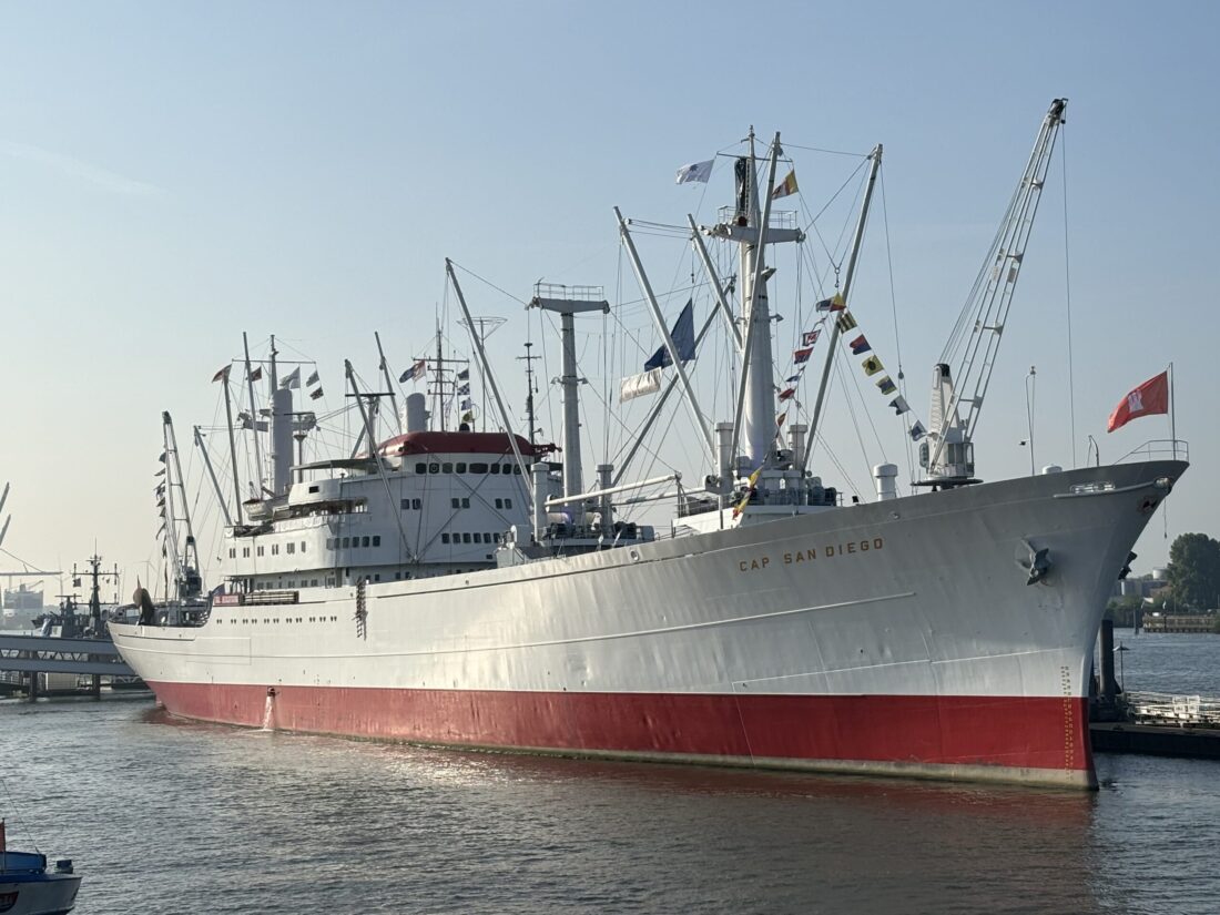 Ein wunderschönes Schiff – immer bereit für ein WOW!!