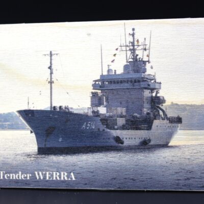 Holzkarte "Tender A514 Werra"