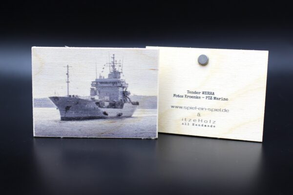 Holzmagnet „Tender A514 Werra“ – Bild 2