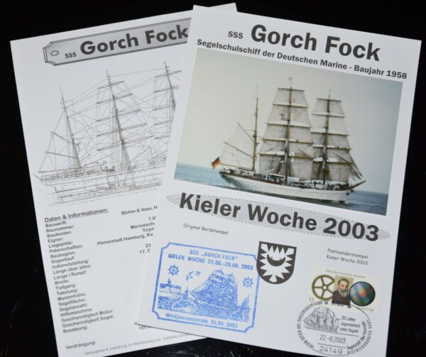 "Gorch Fock" - Kieler Woche 2003 – Bild 2