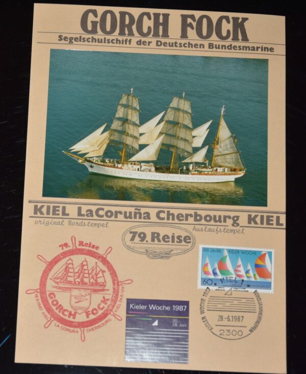 "Gorch Fock" - Informationen zur 79. AAR 1987